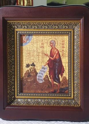 Свята Марія Єгипетська ікона 20х18см