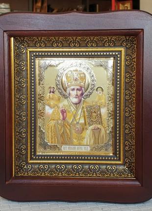 Святитель Николай икона 20х18см