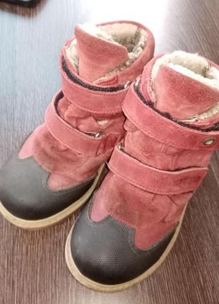 Зимові черевики topitop з гумовим носком 28 розмір 17.5 см уст...