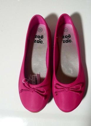 Туфли для девочки розовые