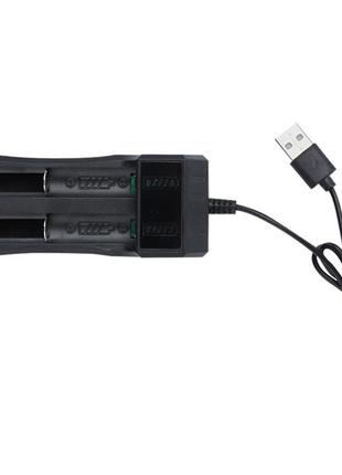 Зарядное устройство с USB - JR2020-2 для 2-х аккумуляторов тип...