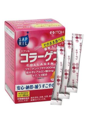 Колаген японський itoh sapril collagen + гіалуронова кислота с...