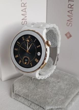 Розумний годинник Watch GT 3 Pro white з вимірюванням ЕКГ, тит...