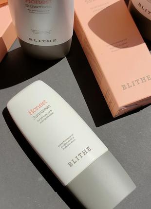 Blithe uv protector honest солнцезащитный крем на химических ф...
