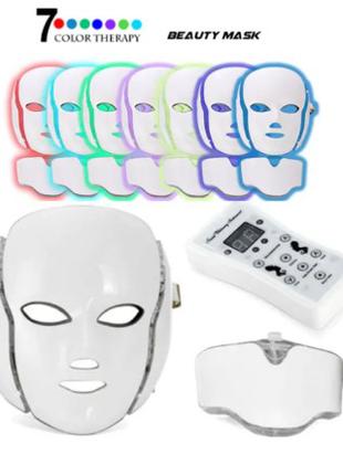 Фотодинамическая Светодиодная LED маска для омоложения кожи