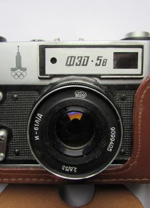 Фотоапарат ФЕД 5 (з олімпійською символікою 1980)