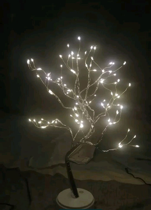 LED світильник дерево usb