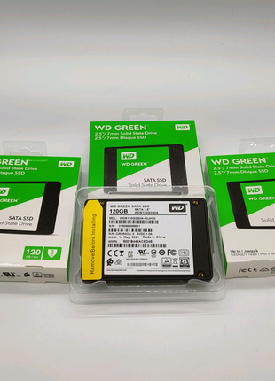 Новые ssd диски Western Digital Green 2.5 120 Gb гарантия 3 года