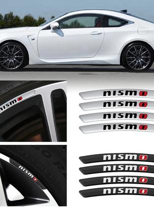 Наклейка Nismo на диски (хром), Nissan