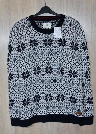 Новогодний свитер c&a. xxl рождественский джемпер пуловер кофт...