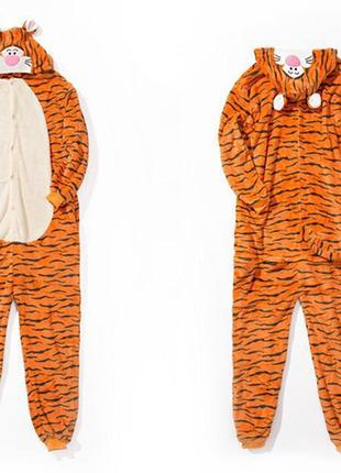 Кигуруми тигр пижама для подростков и детей S на рост 140-150 ...