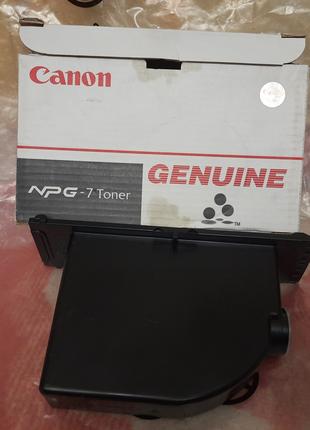 Тонер Canon NPG-7 Black (1377A003) оригинал