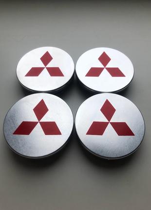 Колпачки на литые диски Митсубиси 58мм  C1006K5