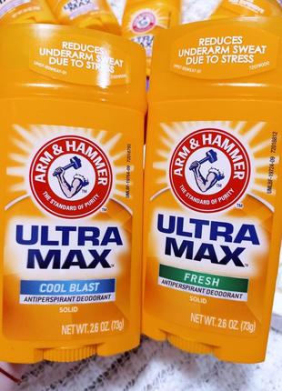Ultramax, твердий дезодорант-антиперспірант для чоловіків, сві...