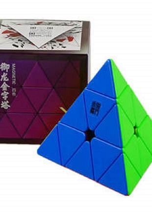 Пирамидка рубика магнитная Yulong Pyraminx V2 M Color