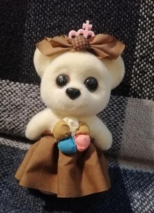 Дитяча іграшка ведмедик детская игрушка мишка в юбке