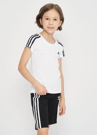 Футболка дитяча adidas designed 2 move 3-stripes