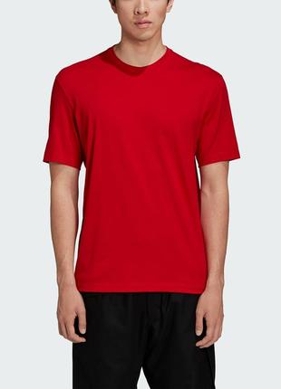 Футболка adidas y-3 solid color casual short sleeve red gk4508