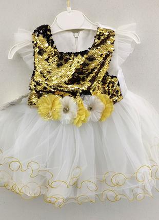 Детский сарафан платье Турция 1, 3 года для девочки хлопок лет...