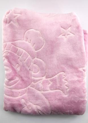 Детский плед одеяло Турция для новорожденного подарок розовый ...