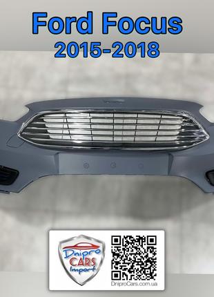 Ford Focus 2015-2018 бампер передний, 1883977