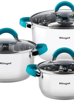 Посуд Ringel Promo 6ч RG-6000/1-P (1.6, 2.3, 3.2 л)
