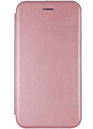 Защитный чехол на Xiaomi Redmi Note 11 книжка "розовое-золото"