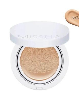 Тональный кушон с матовым финишем Missha Cushion Magic Moist U...