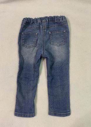 Детские джинсы Next размер на возраст 12-18 месяцев