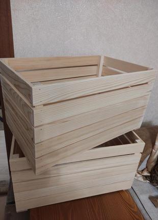 Декоративные деревянные ящики