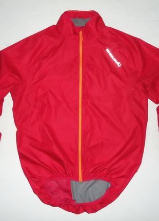 Велокуртка ветровка endura xtract  water proof jacket red (l)
