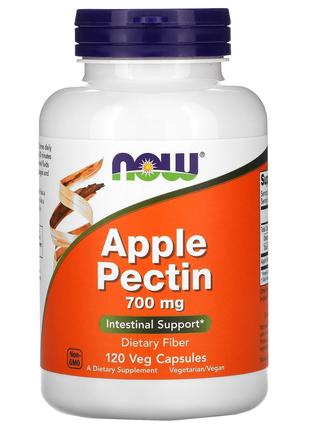 Яблочный пектин 700 мг Now Foods Apple Pectin для здоровья киш...