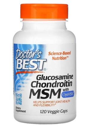 Глюкозамін Хондроїтин МСМ Doctor's Best Glucosamine Chondroiti...
