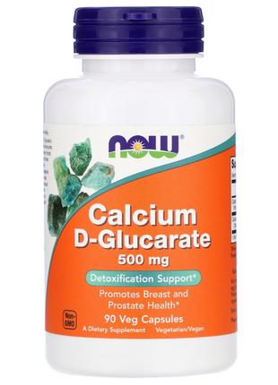 D Глюкарат кальцію 500 мг Now Foods Calcium D-Glucarate здоров...