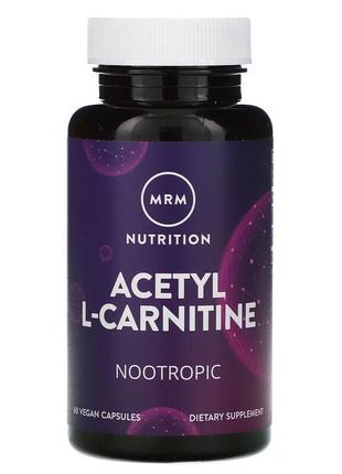 Ацетил-L-карнитин 500 мг MRM Acetyl-L-Carnitine для поддержани...