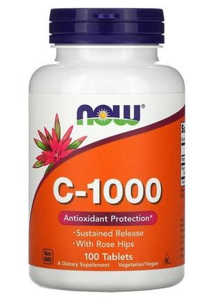 Витамин C 1000 мг Now Foods Vitamin C антиоксидант для укрепле...