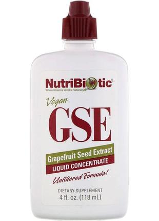 Экстракт семян грейпфрута GSE NutriBiotic жидкий концентрат на...
