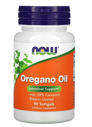 Масло орегано Now Foods Oregano Oil для поддержки здоровья киш...