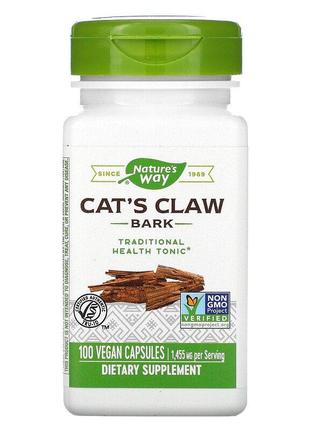 Кора Котячого кігтя 485 мг Nature's Way Cat's Claw для імуніте...