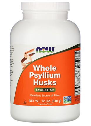 Псиллиум Now Foods Whole Psyllium Husks Подорожник цельная шел...