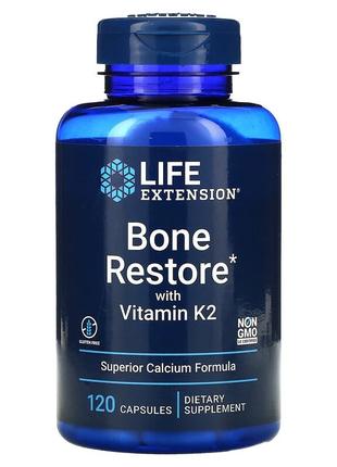 Восстановление костей с витамином К2 Life Extension Bone Resto...