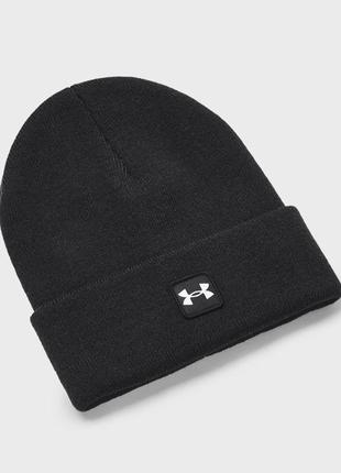 Under armour чоловіча чорна шапка ua halftime cuff