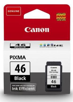 Картридж Canon PG-46 Черный E404/414/464/474/484 (9059B001)