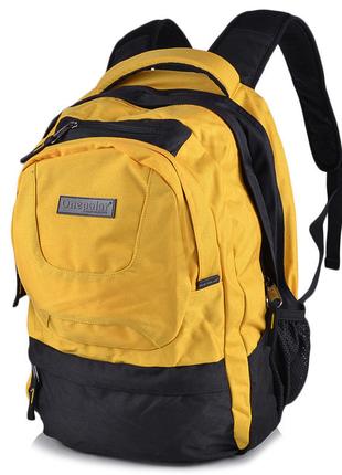 Стильный рюкзак Onepolar M1331 Yellow 25 литров