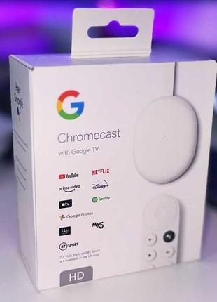 Приставка Chromecast with Google TV 2022