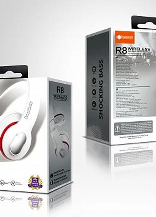 Наушники Bluetooth DEEPBASS R8 Белые