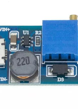 Повышающий Модуль MT3608 DC-DC, 2 А MICRO USB