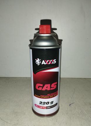 Газ в балоне для горелок "Axxis" 450ml