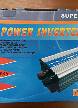 Инвертор Power Inverter 1000 W 12 v 220