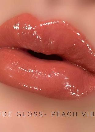 Блеск для губ farmasi nude for all lip gloss 04 сочный персик